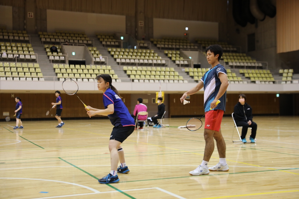 第9回全日本学生ミックスダブルス選手権大会 プレー写真 @郡山総合体育館