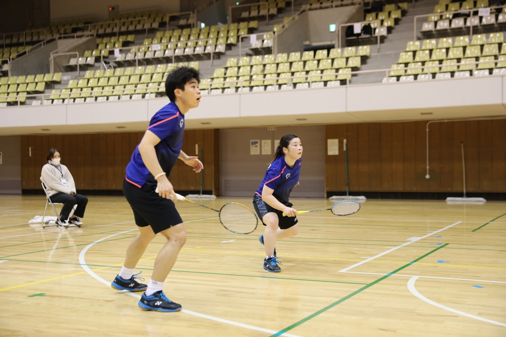 第9回全日本学生ミックスダブルス選手権大会 プレー写真 @郡山総合体育館