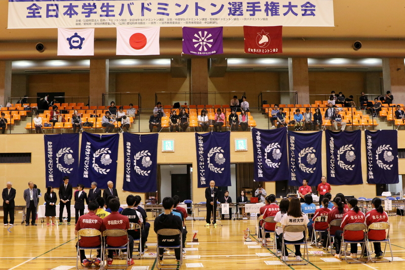 第68回全日本学生 表彰式 @一宮市総合体育館