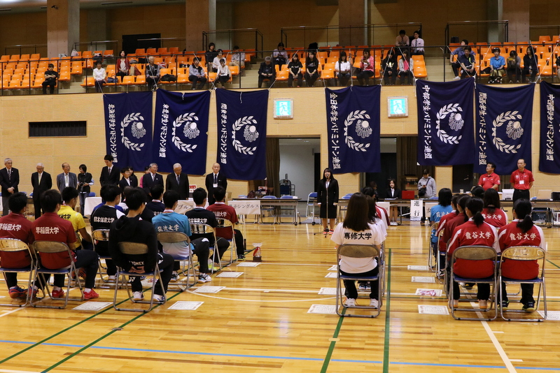 第68回全日本学生 表彰式 @一宮市総合体育館
