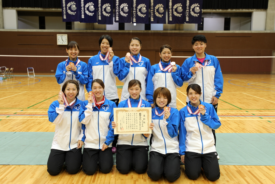 第69回全日本学生 団体戦入賞 @ハンナリーズアリーナ