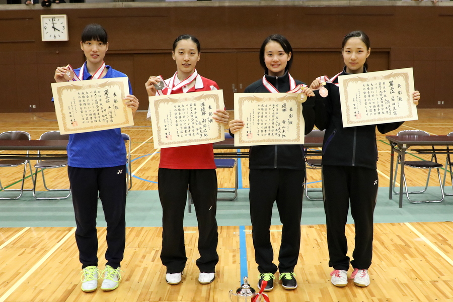 第69回全日本学生 個人戦入賞 @ハンナリーズアリーナ