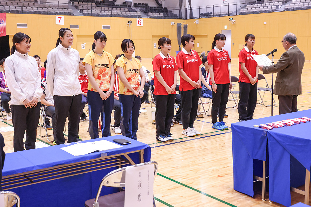 第74回全日本学生バドミントン選手権大会(名古屋)個人戦入賞者