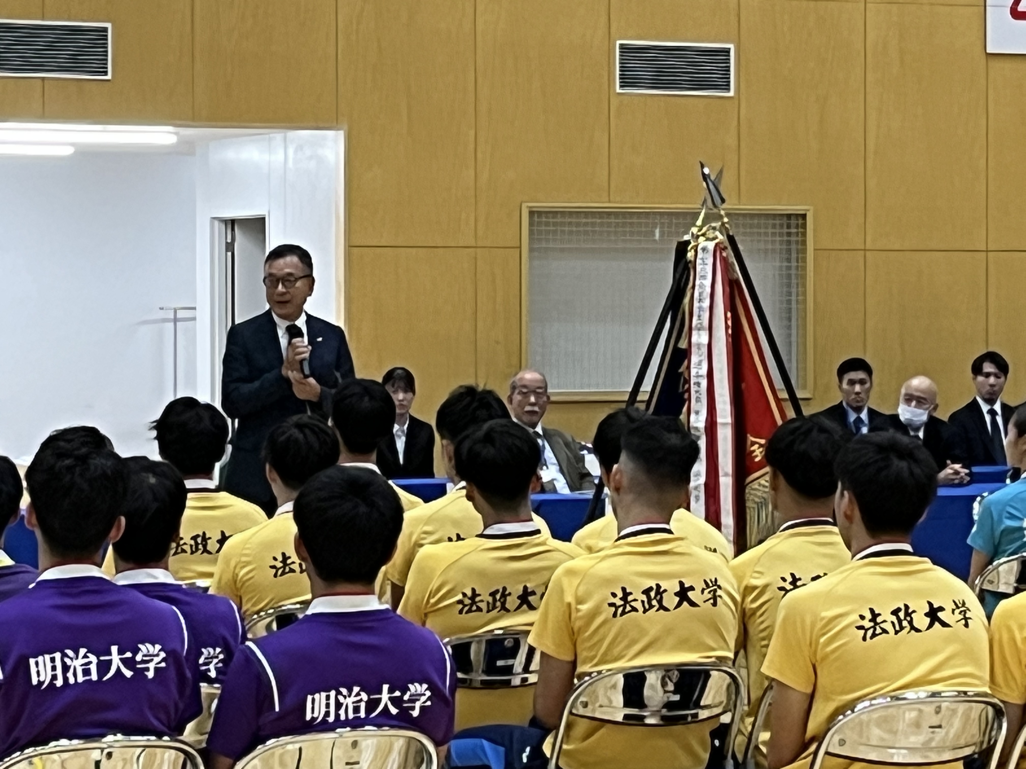 第74回全日本学生バドミントン選手権大会(名古屋)開会式・表彰式・閉会式