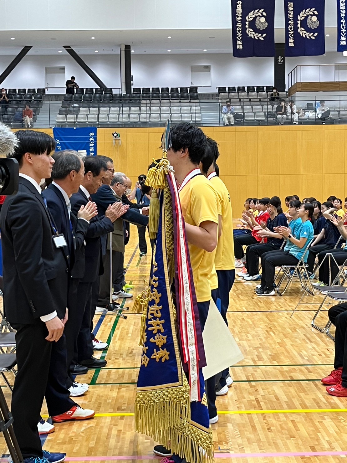第74回全日本学生バドミントン選手権大会(名古屋)開会式・表彰式・閉会式