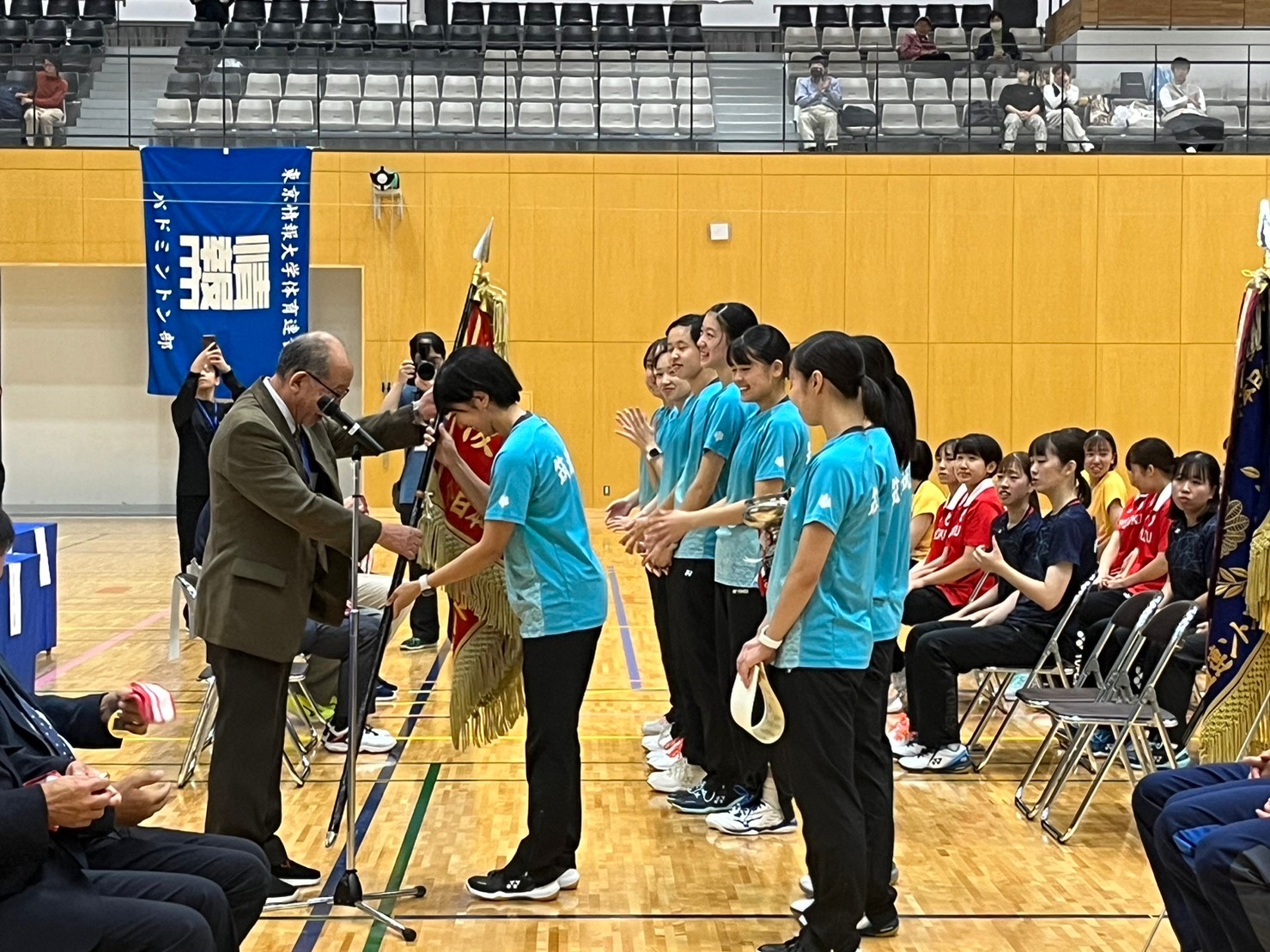 第74回全日本学生バドミントン選手権大会(名古屋)開会式・表彰式・閉会式