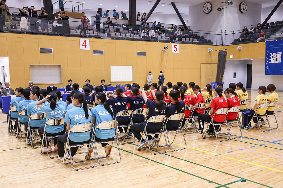 第74回全日本学生バドミントン選手権大会(名古屋)開会式・表彰式・閉会式
