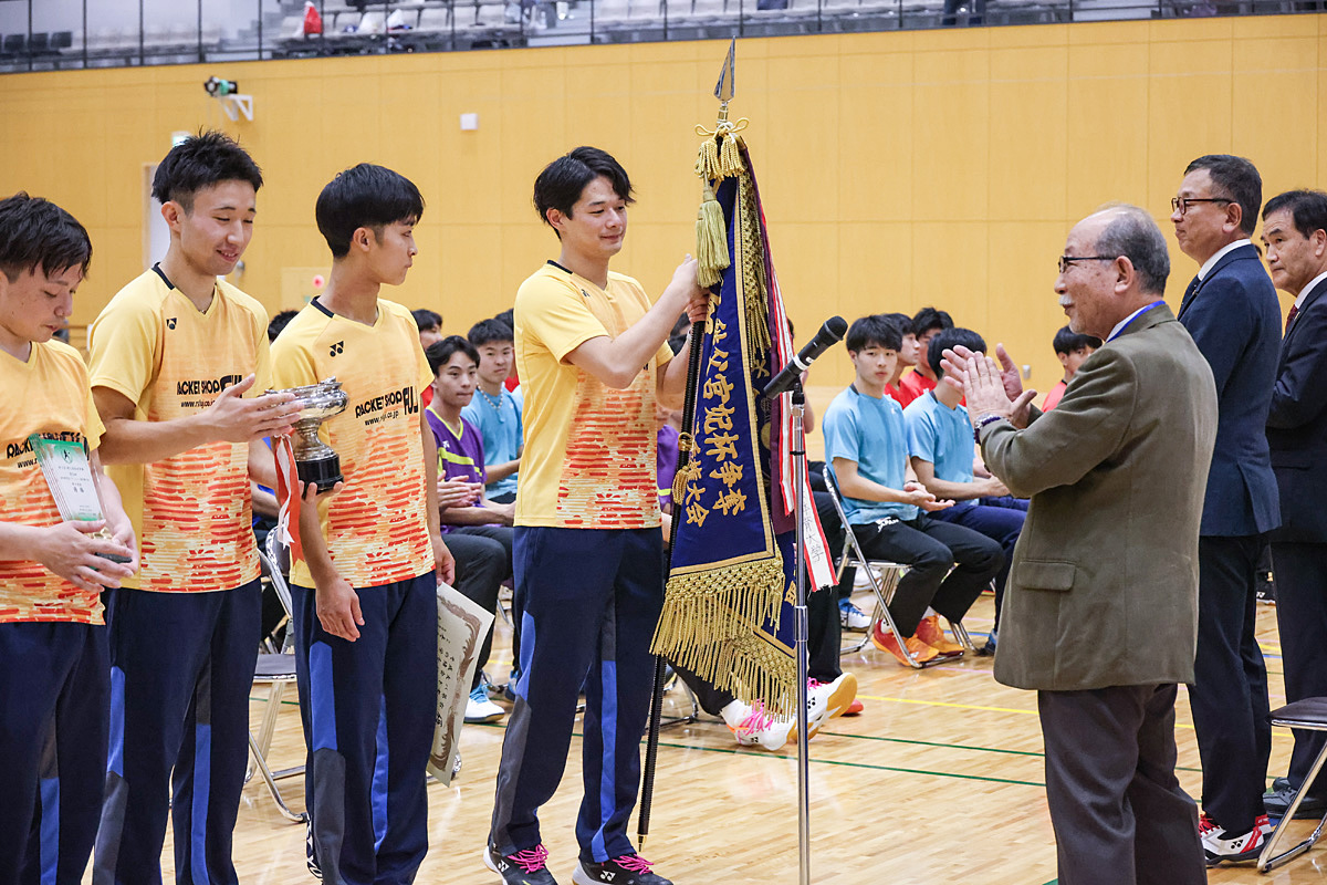 第74回全日本学生バドミントン選手権大会(名古屋)開会式・表彰式・閉会式
