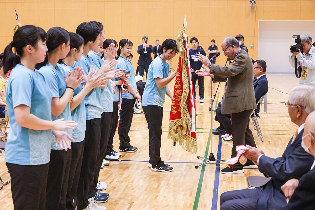 第74回全日本学生バドミントン選手権大会(名古屋)開会式・表彰式・閉会式