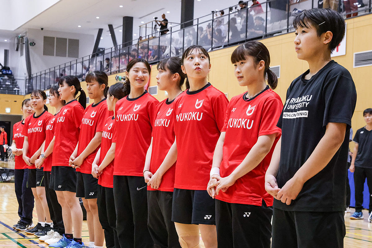 第74回全日本学生バドミントン選手権大会プレー写真 (名古屋)