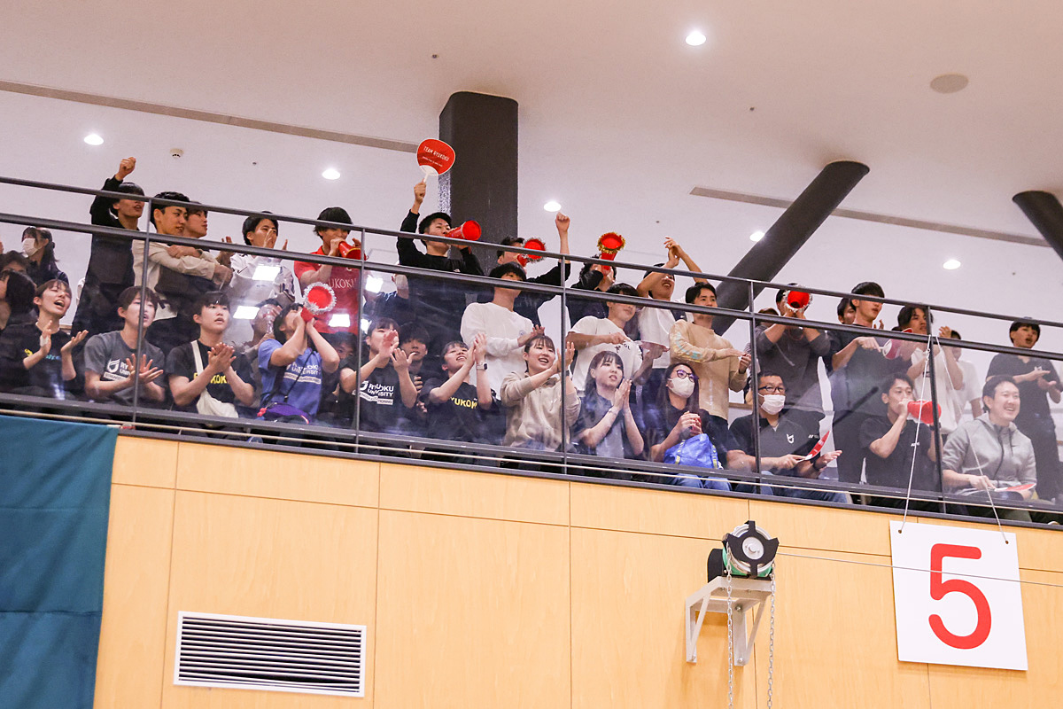 第74回全日本学生バドミントン選手権大会プレー写真 (名古屋)